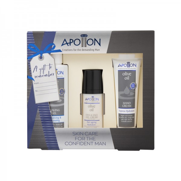  Darčeková súprava starostlivosti o tvár a ruky pre mužov APOLLON - Z-102 - Aphrodite Shop